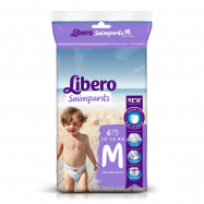 Підгузки-трусики Libero Swimpants розмір M 10-16кг 6шт - Фото