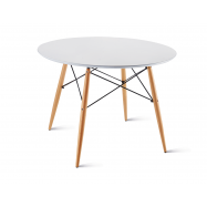 Стол Metro Internal brand круглый белый 100cм - Фото