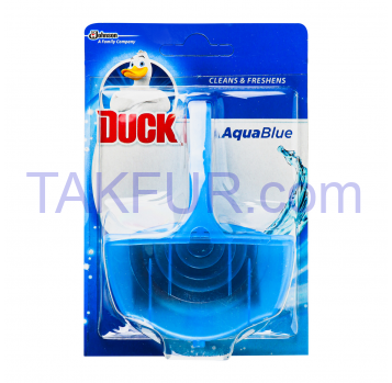 Очиститель для унитаза Duck AquaBlue подвесной 40г - Фото