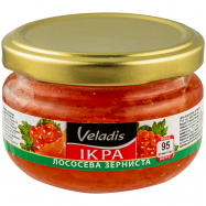 VELADIS ІКРА ЛОСОС С/Б 95Г - Фото