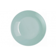Тарелка Lum.Zelie Light Turquoise обедення круглая 25см - Фото