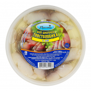 Филе-кусочки толстолобика Русалочка в масле 190г - Фото