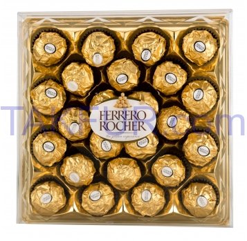 Конфеты Ferrero Rocher покрыты мол шок и лесными орех 300г - Фото