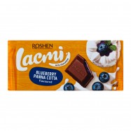 Шоколад Roshen Lacmi Черничная Панна Котта молочный 90г - Фото