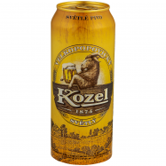 Пиво Velkopopovicky Kozel светлое фильтр пастеризов 4% 0.5л - Фото