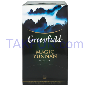 Чай Greenfield Magic Yunnan черный мелкий 2г*25шт 50г - Фото