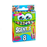 Набор карандашей-мини Scentos Дружеская компания 24цвета 1шт - Фото