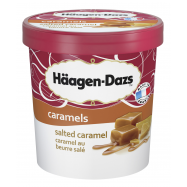 Haagen-Dazs мороженное с соленой карамелью 400г - Фото