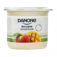 Йогурт Danone Манго-персик натуральный 2% 135г