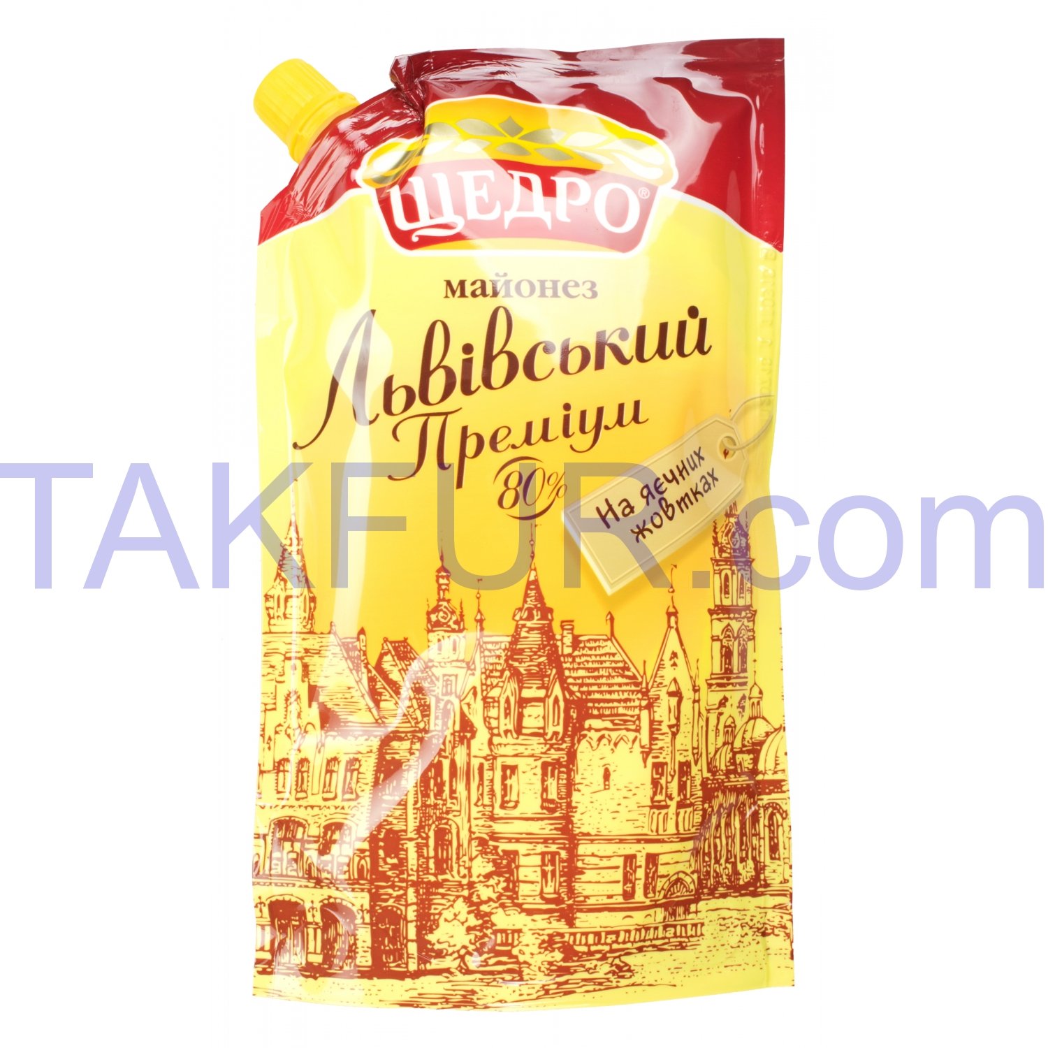 Майонез Щедро Львовский Премиум 80% 350г купить онлайн с доставкой в ...