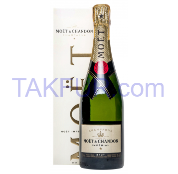 Шампанское Moët & Chandon Imperial Brut белое 12% 750мл - Фото