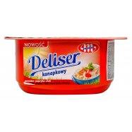 Сыр Mlekovita Deliser помидор-паприка-чили мягкий 45% 125г - Фото