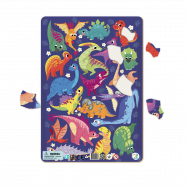 Картонный пазл с рамкой в ассортименте, 21*30 см - Фото