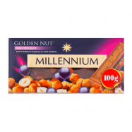 Шоколад Millennium Golden Nut с орехами и изюмом 100г