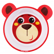 Миска детск №4520_red Canpol babies 1шт - Фото