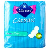 Прокладки Libresse Classic гигиенические с крылышками 9шт - Фото