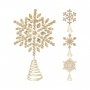 Верхівка для новорічної ялинки 17X5X26 см - Фото