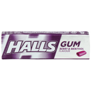 Жевательная резинка Halls б/сахара вкус ментола смородины 14 - Фото