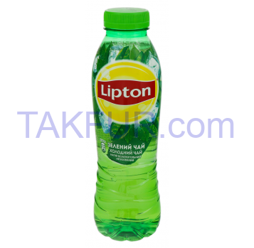 Напиток Lipton Холодный зеленый чай б/а б/г 0.5л - Фото