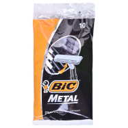 Бритва BIC Metal одноразовая с одним лезвием 10шт - Фото