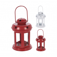 Свічник у формі ліхтаря 12X10X15 см - Фото