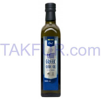 Масло Metro Chef Greek Olive Oil Extra Virgin оливк 500мл - Фото