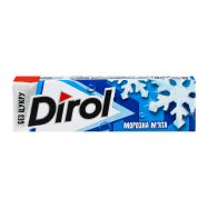 Резинка жевательная Dirol Морозная мята без сахара 14г - Фото