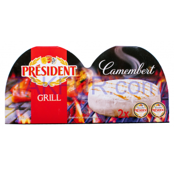 Сыр President Grill Camembert мягкий 60% 180г - Фото