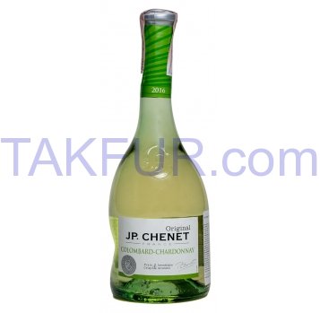 Вино J.P. Chenet Colombard-Chardonnay белое сухое 11% 0,75л - Фото