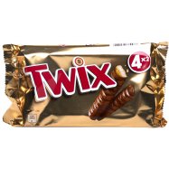 Печенье Twix песочное с карамеллью в молочном шоколаде 200г - Фото