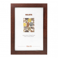 Фоторамка Velista №371174 10х15см коричневая 1шт - Фото