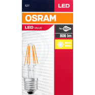 OSRAM ЛАМПА LEDV A60ФІЛ 27K 7W E27 - Фото