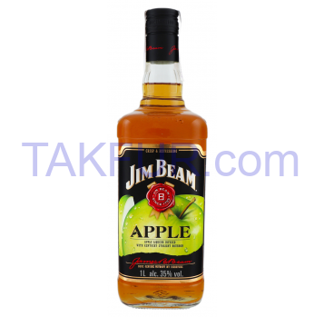 Ликер Jim Beam Apple 35% 1л - Фото