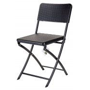 Кресло Tarrington House Rattan Look складное 54х44,5х81,5см - Фото