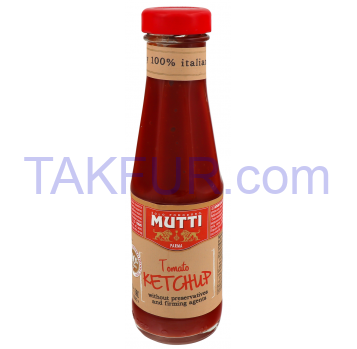 Кетчуп Mutti томатный пастеризованный 340г - Фото