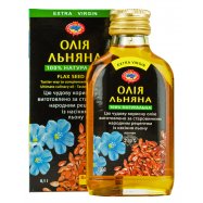 Масло льняное Golden Kings of Ukraine Extra virgin 0,1л