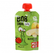 BOB SNAIL ПЮРЕ ЯБЛУКО-БАНАН 90Г - Фото