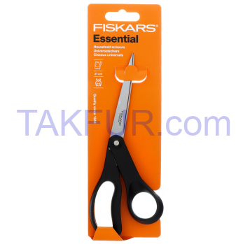 Ножницы Fiskars Essential №1023817 универсальные 21см 1шт - Фото