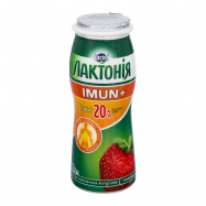 ЛАКТОНІЯ ІМУН ПЛЮС 1,5% 100Г : ПОЛУНИЦЯ - Фото
