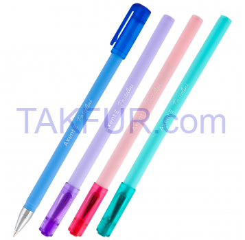 Ручка шариковая Pastelini, синяя - Фото