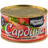 Сардины Морской мир в томатном соусе 240г - Фото