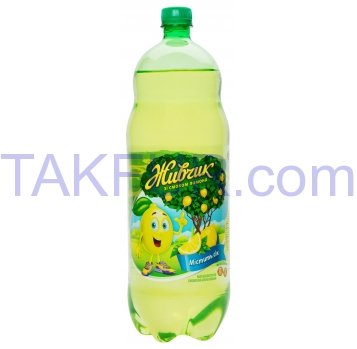 Напиток Живчик со вкусом лимона сокосодержащий сильногаз 2л - Фото