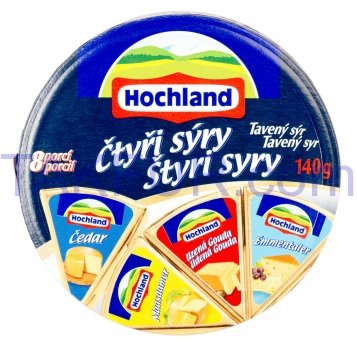 Сыр Hochwald Четыре сыра плавленый 45% 140г - Фото
