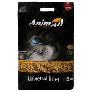 Наполнитель для лотка AnimAll универсальный древесный 5.3кг - Фото