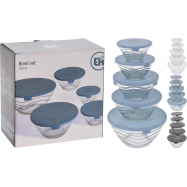 Ємності для зберігання продуктів 5 шт 100 мл/220 мл/320 мл/510 мл/1100 мл - Фото