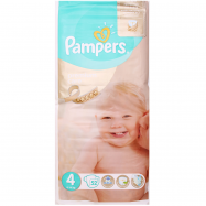 Подгузники Pampers Premium Care Maxi 4 для детей 9-14кг 52шт - Фото