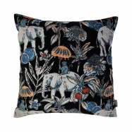 TH ПОДУШКА ДЕК  СЛОН 45Х45СМ СИНЯ - Фото