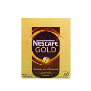 Кофе Nescafe Gold натуральн растворимый сублимир 2г*25шт 50г