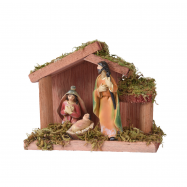 Фігура Вертеп дерево в асортименті 12 х 9 см - Фото