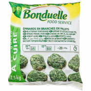 BONDUELLE ШПИНАТ ЛИСТЯ 2,5КГ - Фото